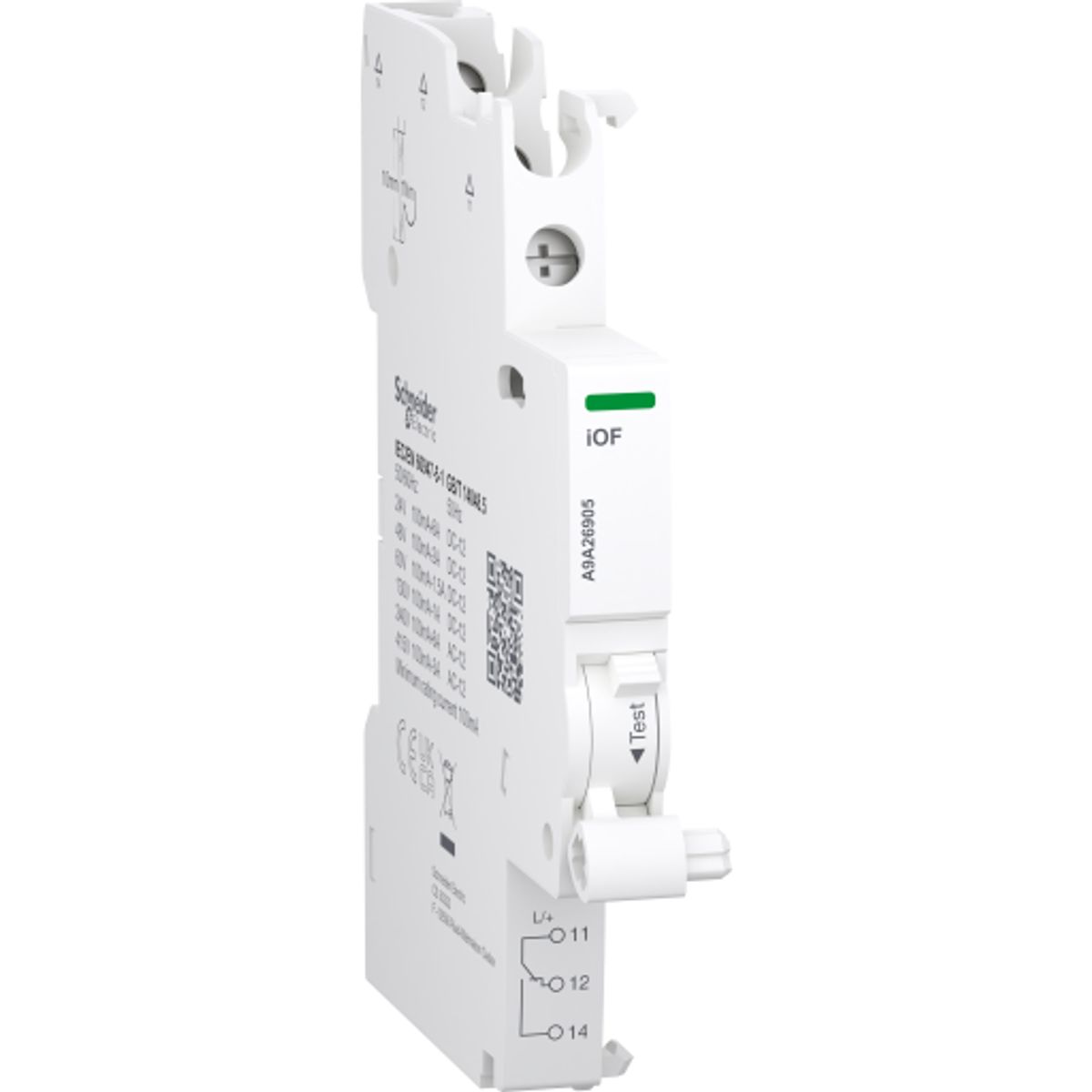 Acti9 Signal kontakt iOF 1OC 100mA til 6A, A9A26905