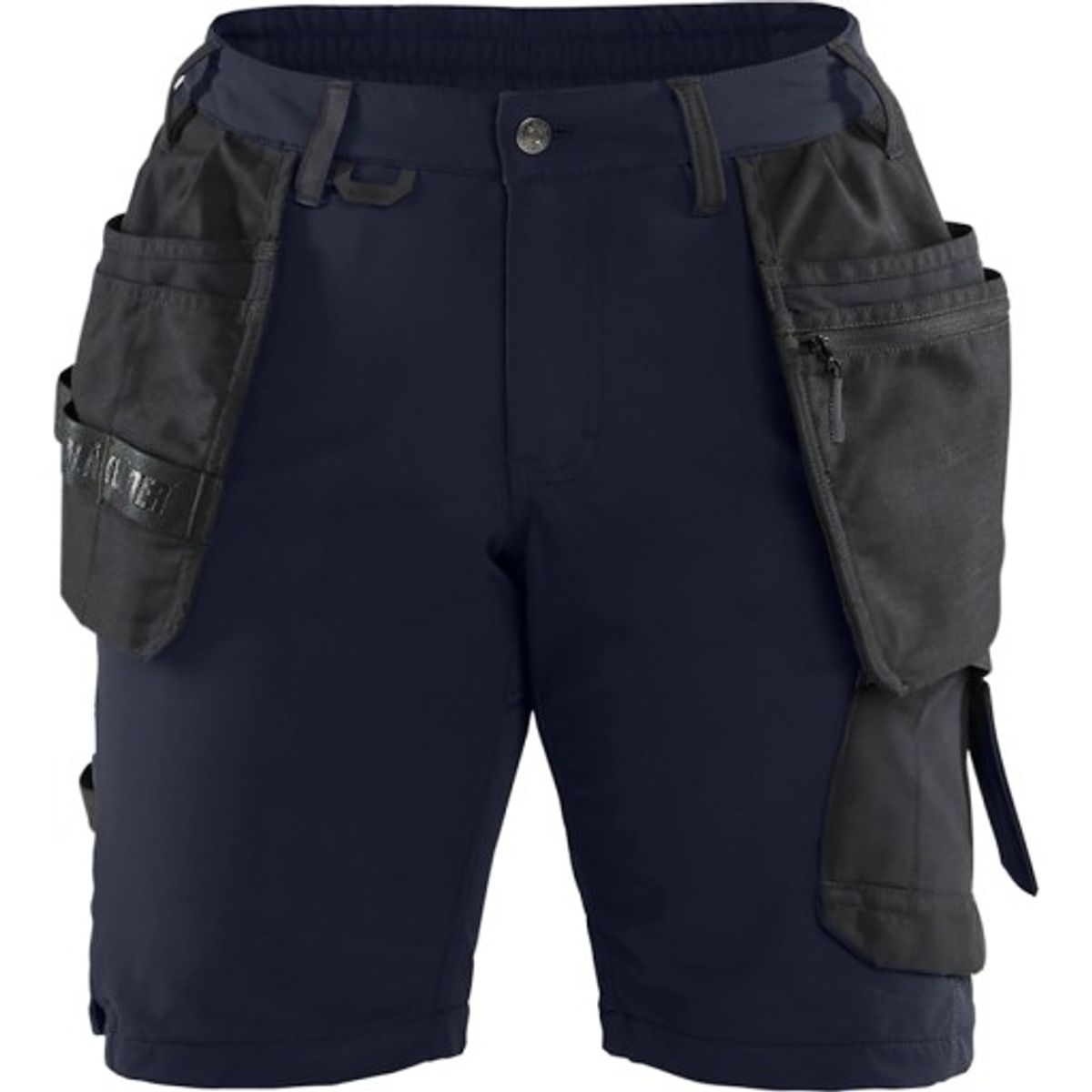 Blåkläder Dame Shorts 71831645, Stretch, Marine/sort, STR. 38