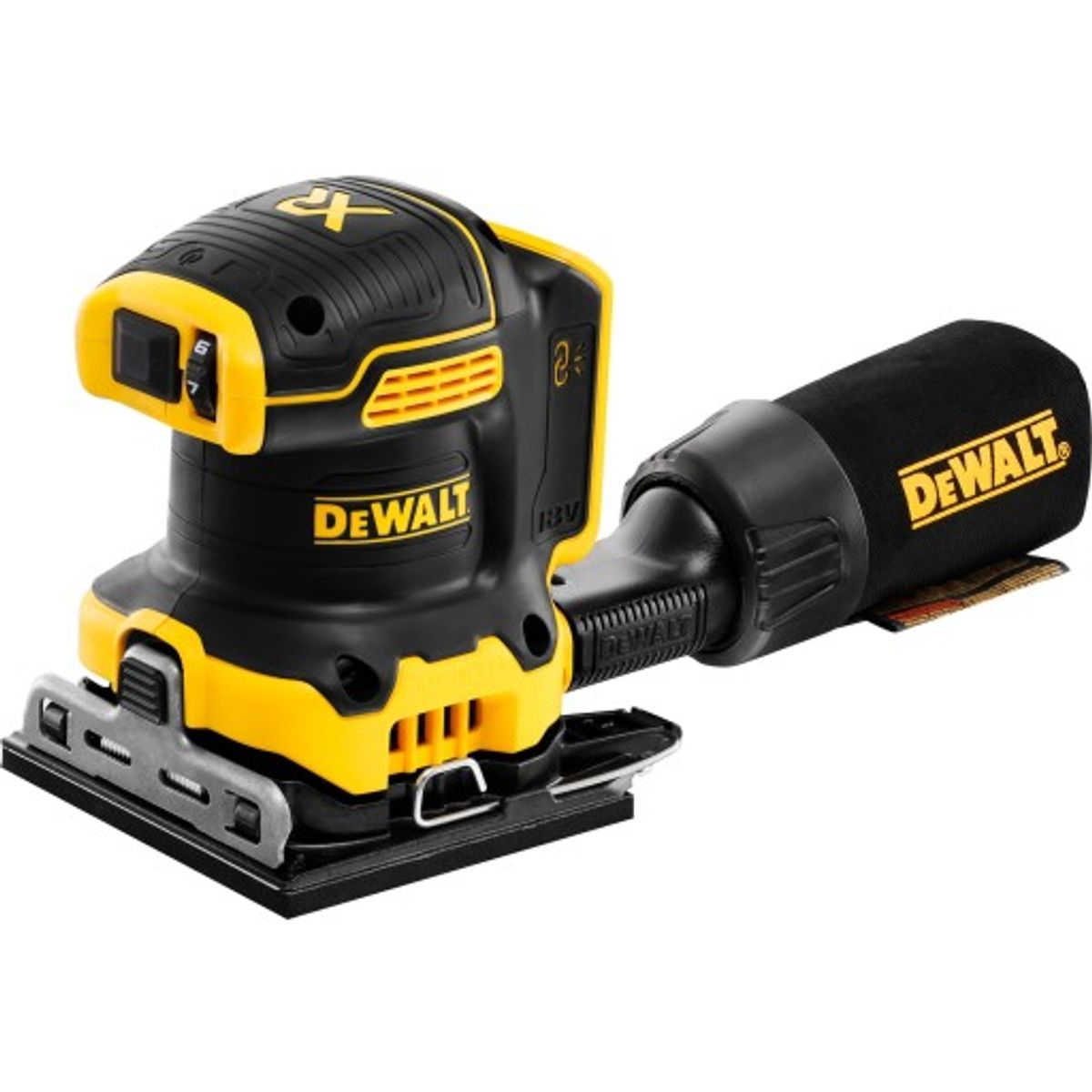 DEWALT rystepudser 18V XR, DCW200N-XJ