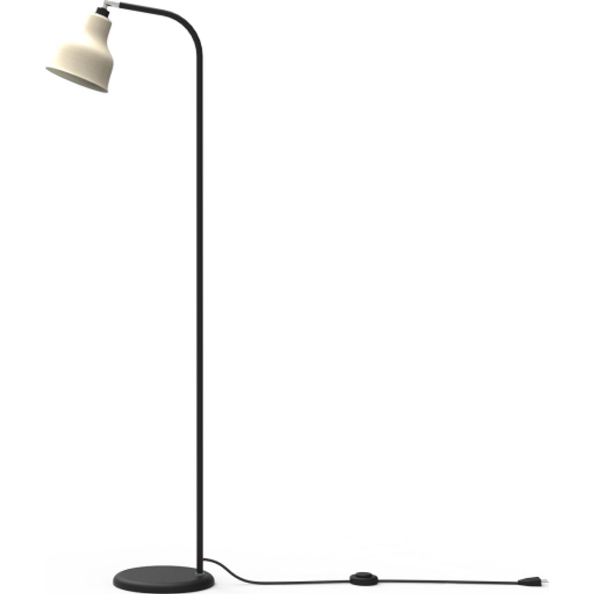 Nuad Avra gulvlampe, beige