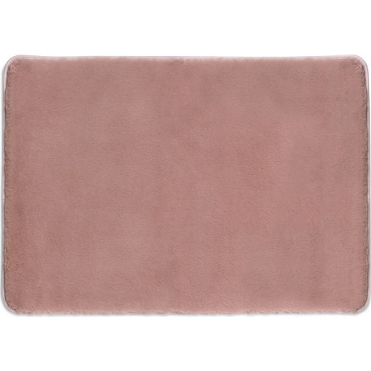 Hefe Fuzzy bademåtte, 40x60 cm, rosa