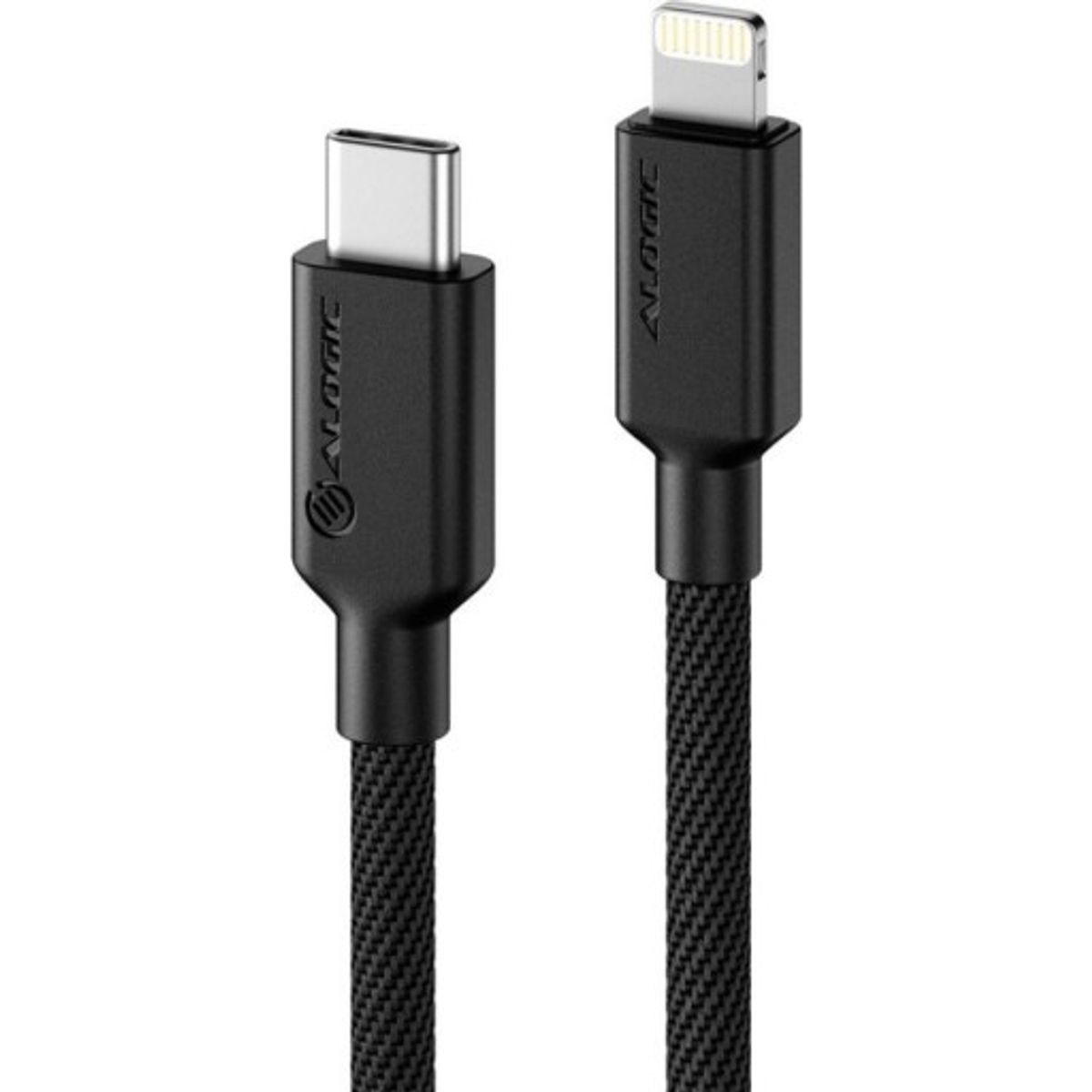 Alogic Elements PRO USB-C til Lightning-kabel 1M, sort