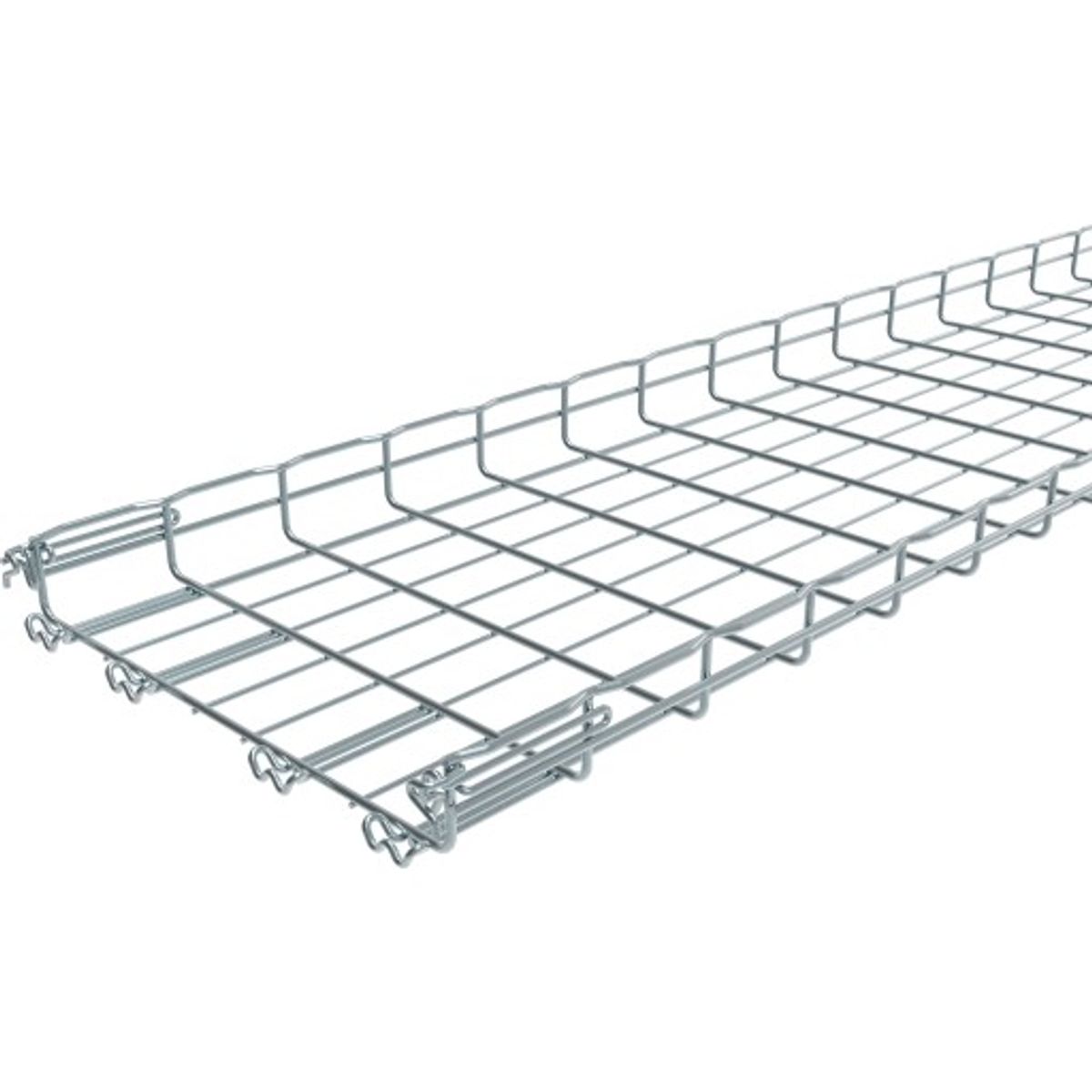 3 meter Gitterbakke FC 54/400-E elektrogalvaniseret Fasclic+ (3M)