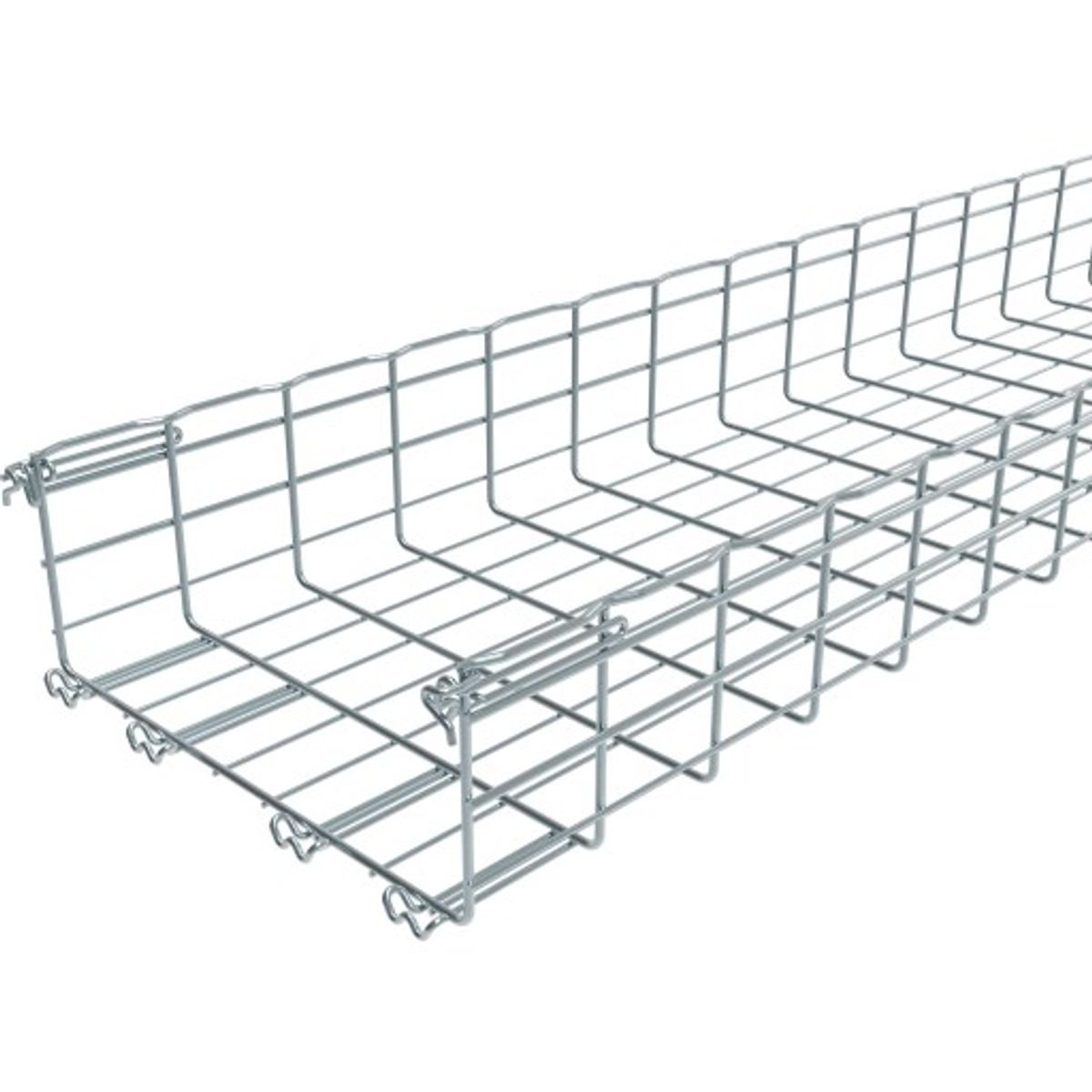 3 meter Gitterbakke FC 150/400-E elektrogalvaniseret Fasclic+ (3M)