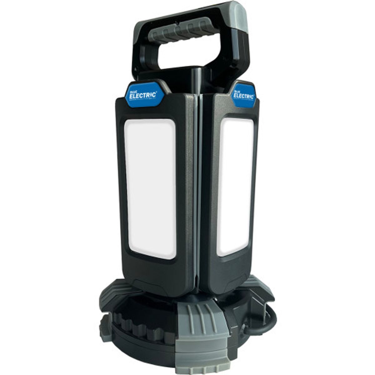 Blue Electric arbejdslampe, 4x30W, sort