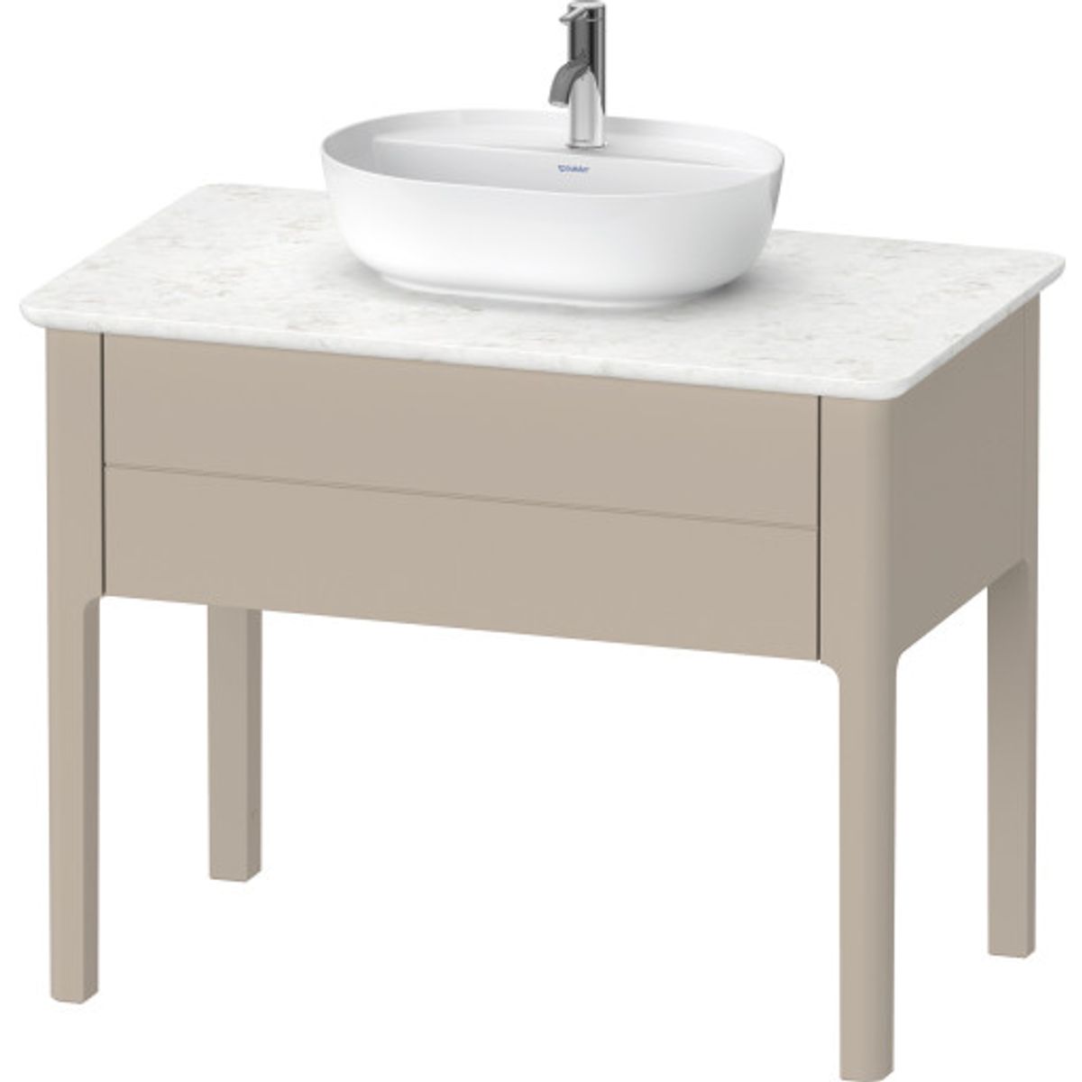 Duravit Luv underskab, 93,8x74,3 cm, beige