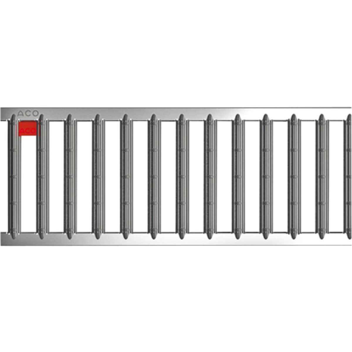 ACO SELF/HEXALINE 1000 mm galvaniseret spalterist, 1,5 t