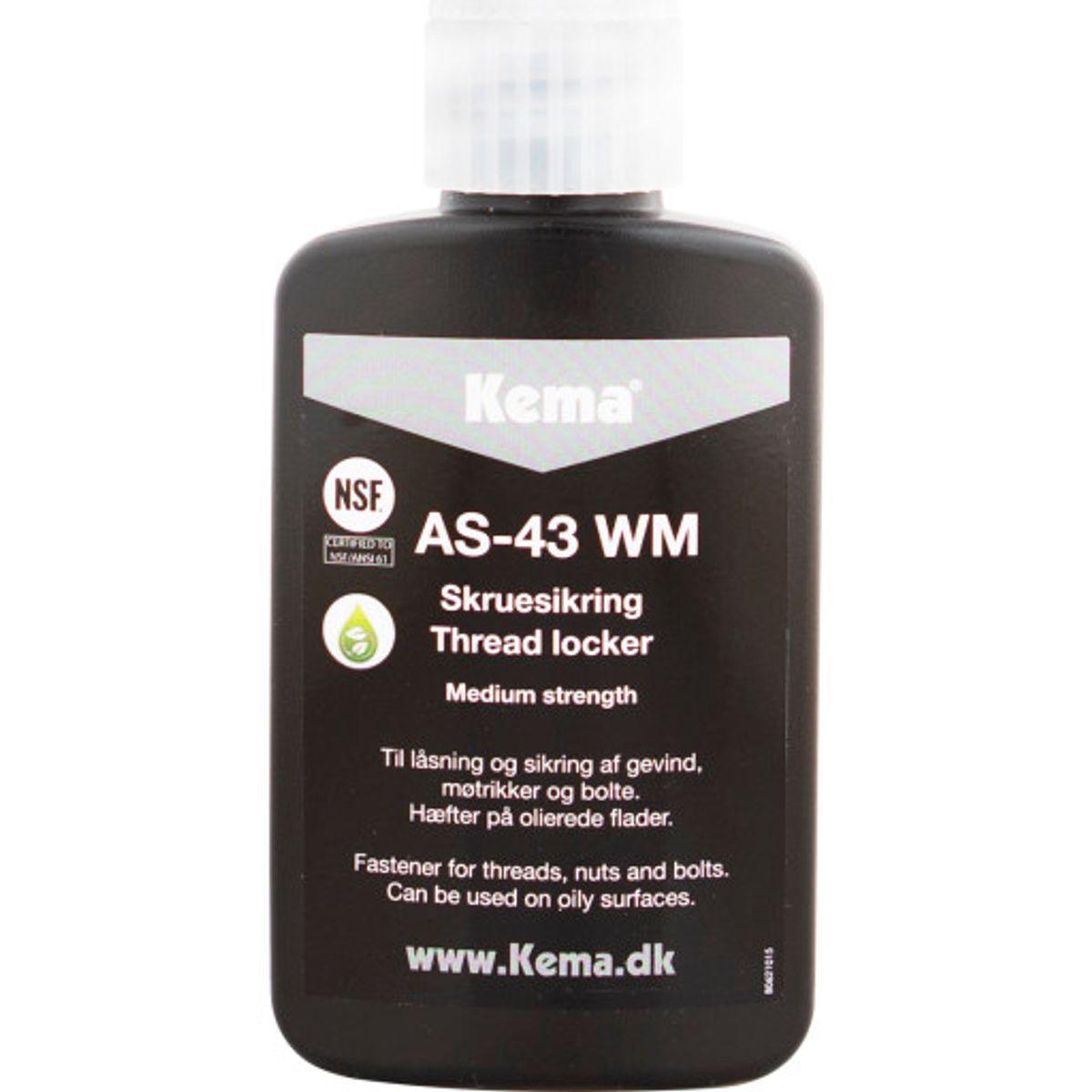 KEMLOCK AS-43WM TREAD LOCKER MEDIUM 50ML