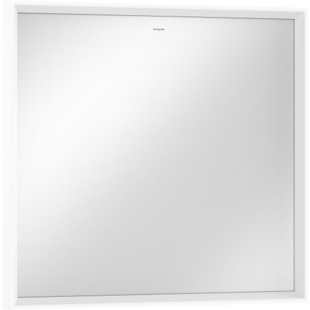 Hansgrohe Xarita E spejl med lys, sensor, dæmpbar, 80,6x70,6 cm, mat hvid