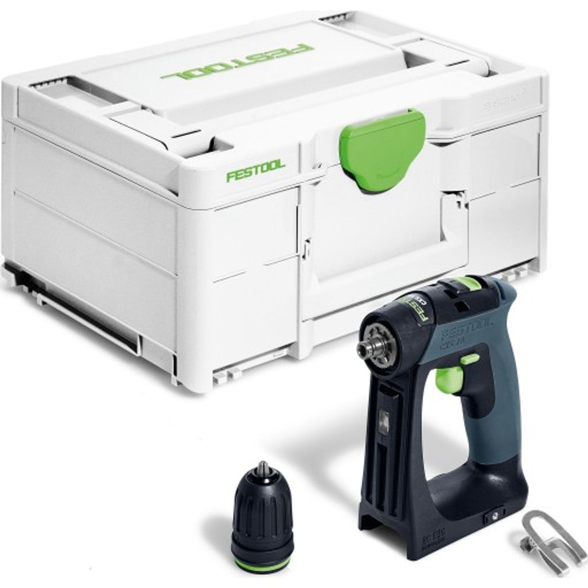 Festool bore-/skruemaskine CXS 18-Basic, 18V, uden batteri