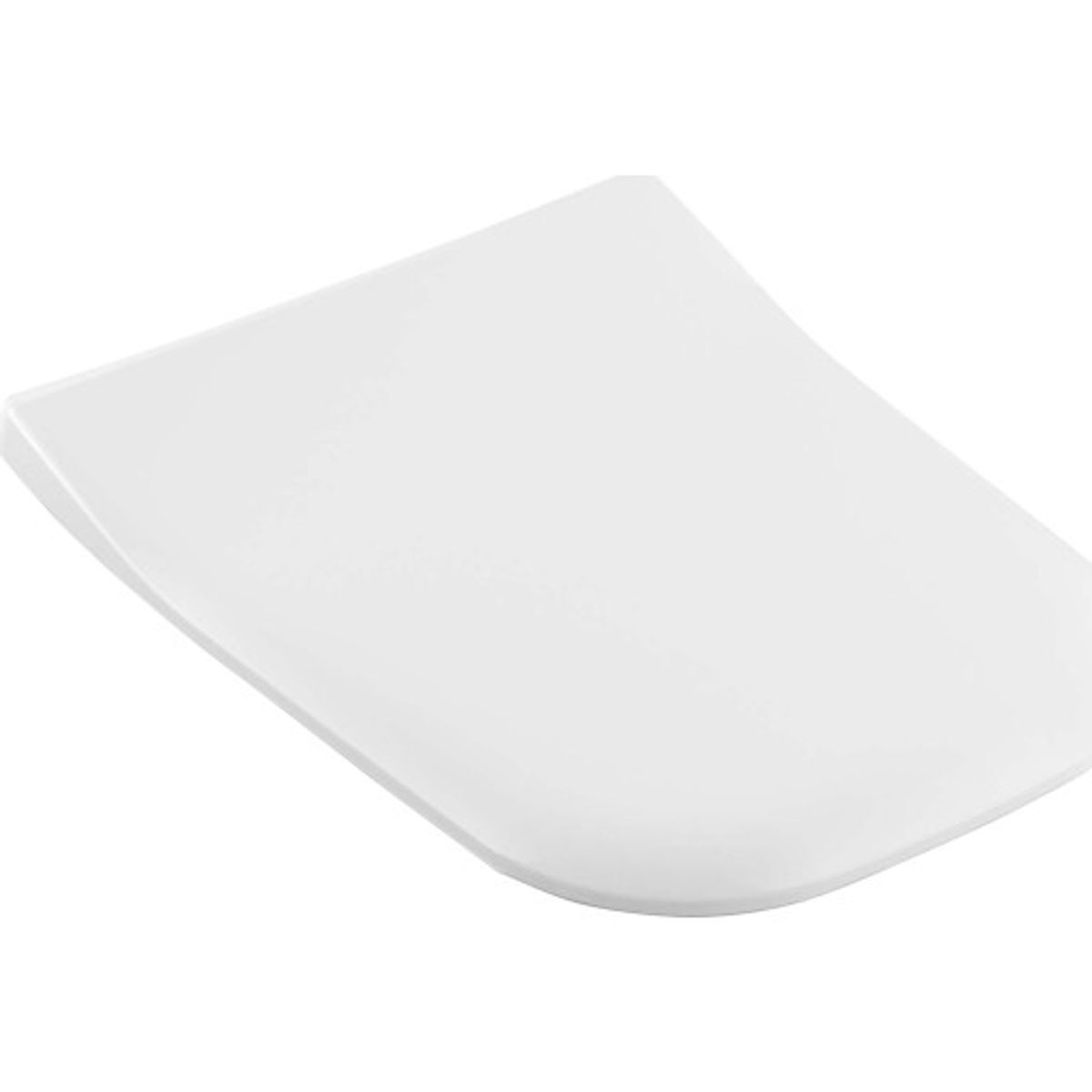 Villeroy & Boch Joyce Slim toiletsæde, soft close, aftagelig, hvid