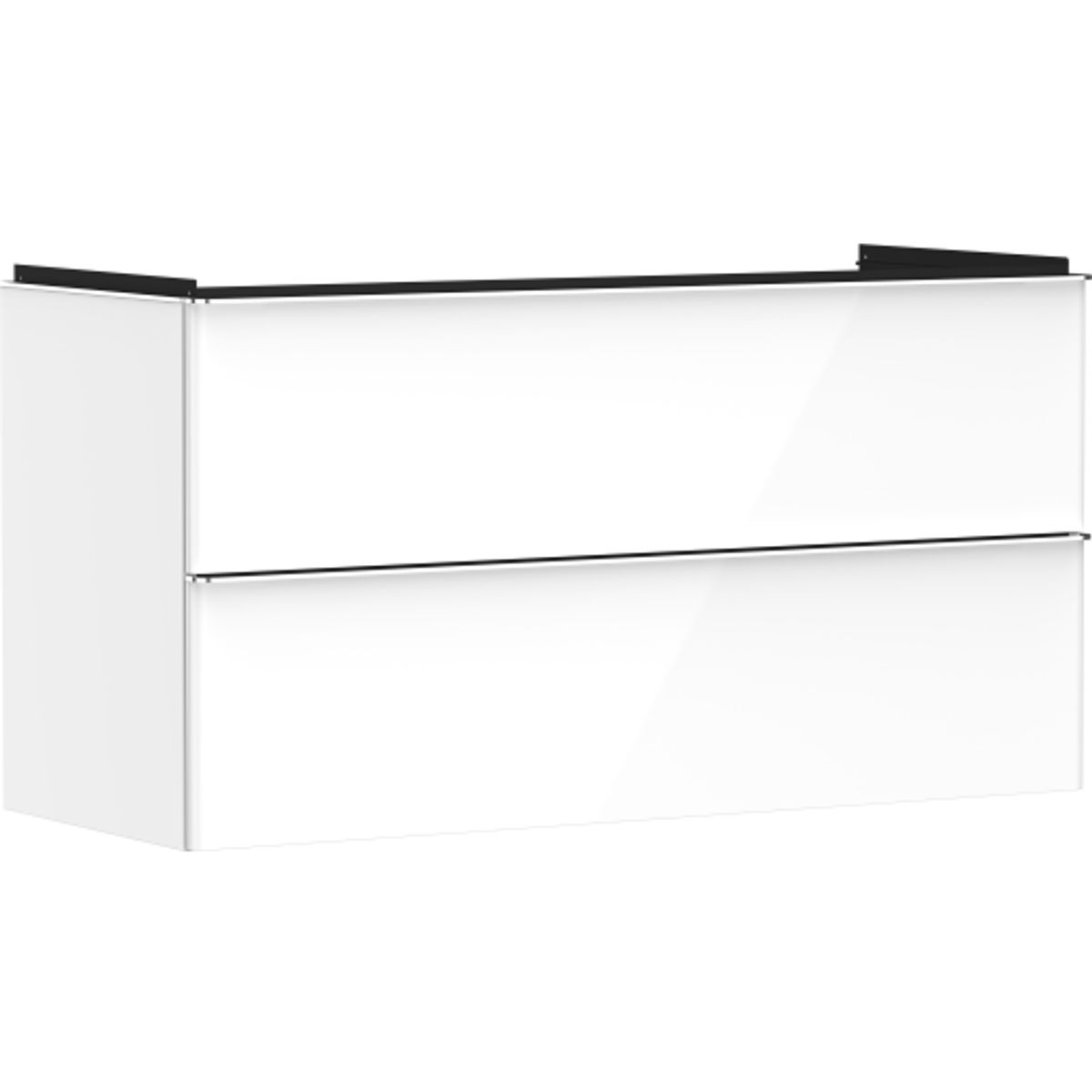 Hansgrohe Xelu Q underskab, 118x49,5 cm, hvid højglans