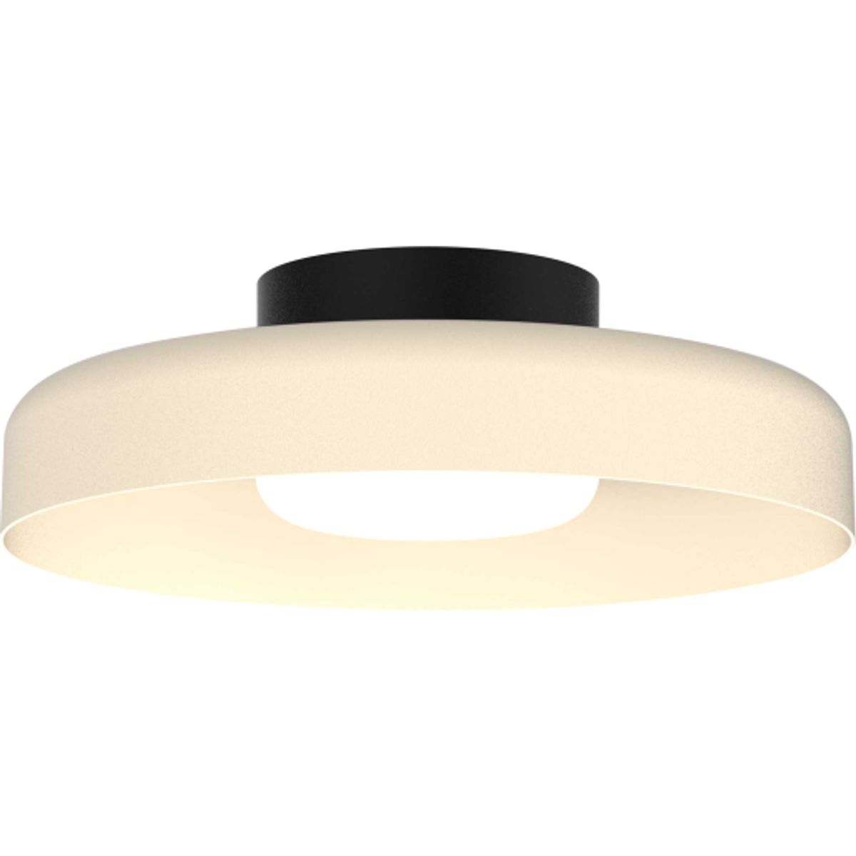 Sven SD Væg/loftlampe beige/sort 12W LED Ø280 mm, 2700K/3000K