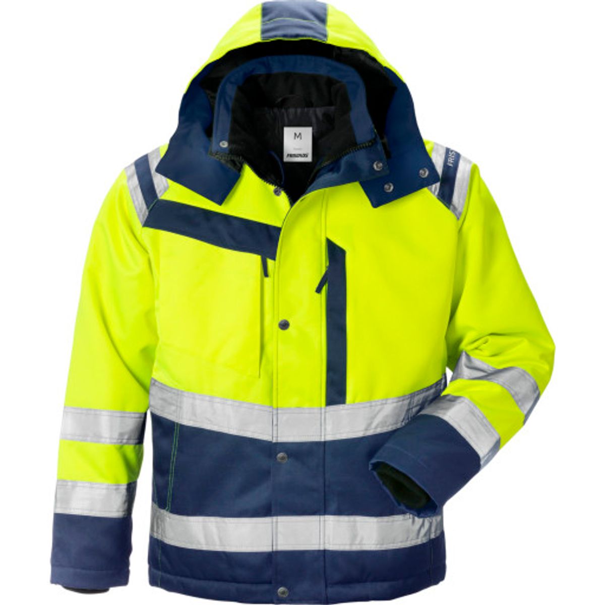 HI VIS VINTERJAKKE GUL/BLÅ 3XL