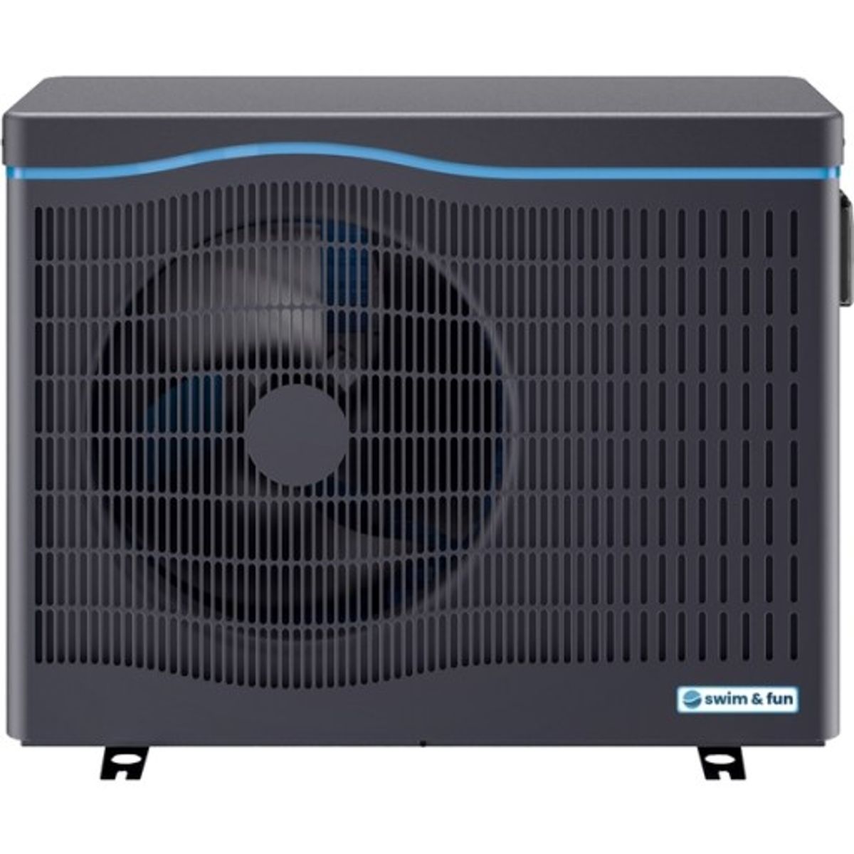 Swim & Fun Heatpump 7 inverter varmepumpe, wifi, 7 kW