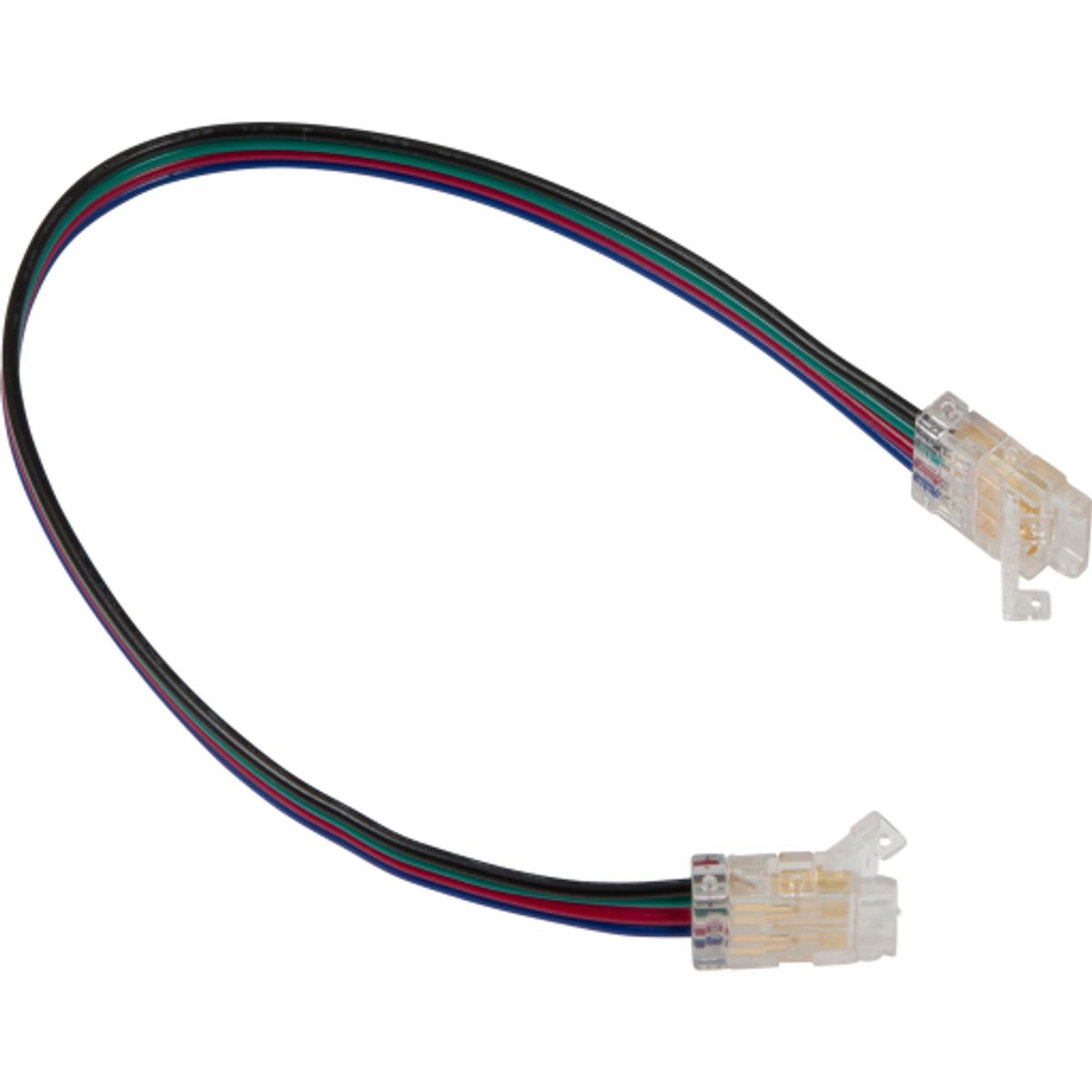 Fleksibel samlestykke Led Strip RGB m/kabel IP20 10mm