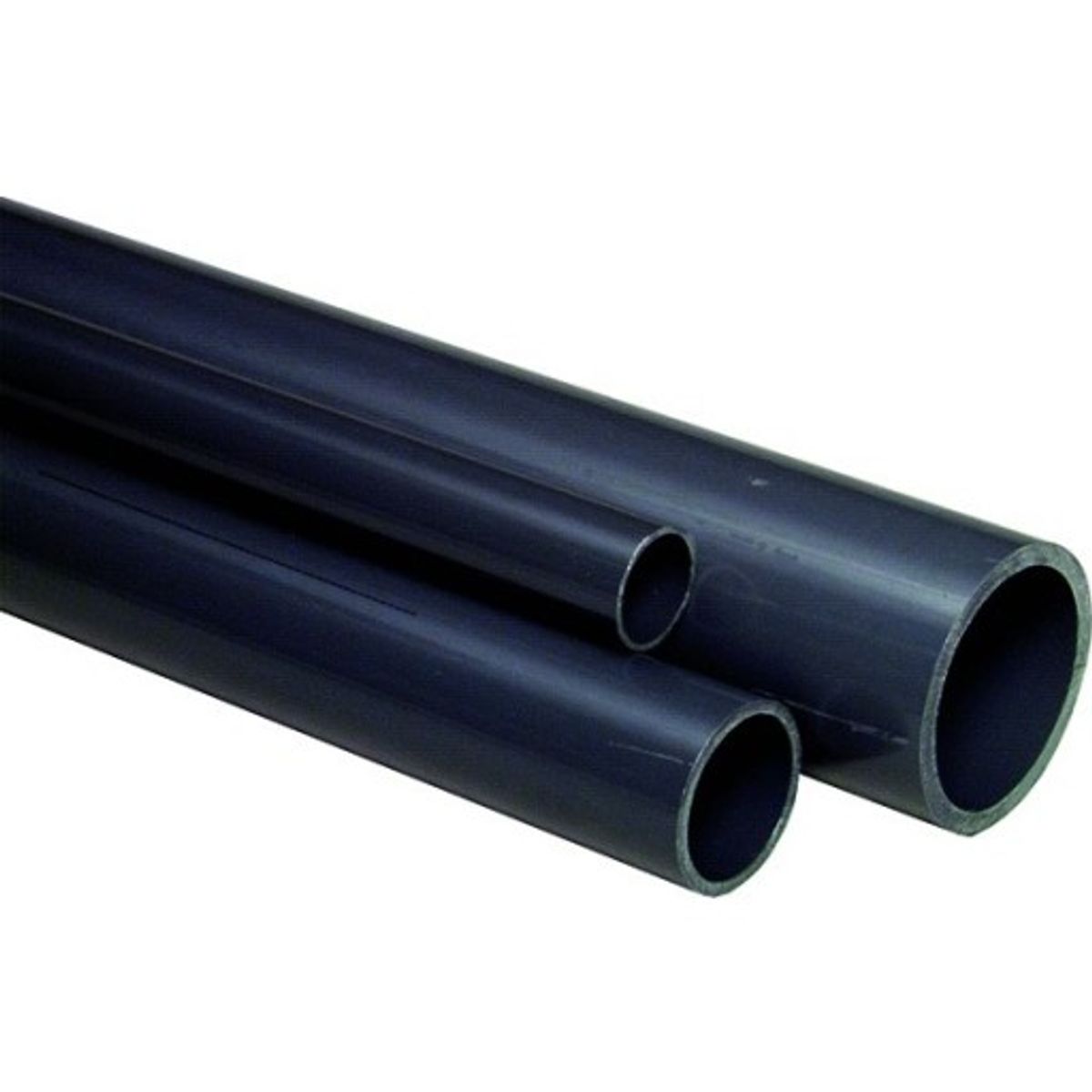 5 meter 90 x 4,3 mm PVC-rør TN10 5 meter