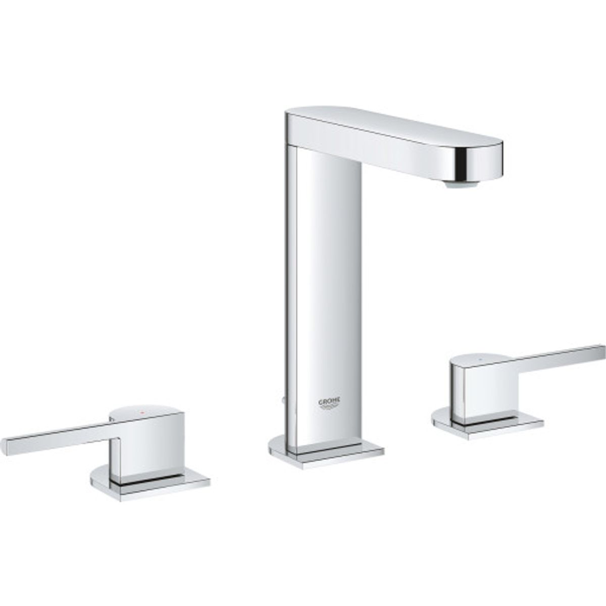 GROHE PLUS 2019 togrebsbatteri 127mm tud 3hul t/hv m/bv messing