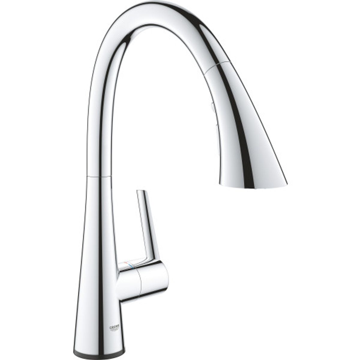 GROHE ZEDRA TOUCH 2019 etgrebsbatteri 233mm tud 1h/elekt t/kv m/