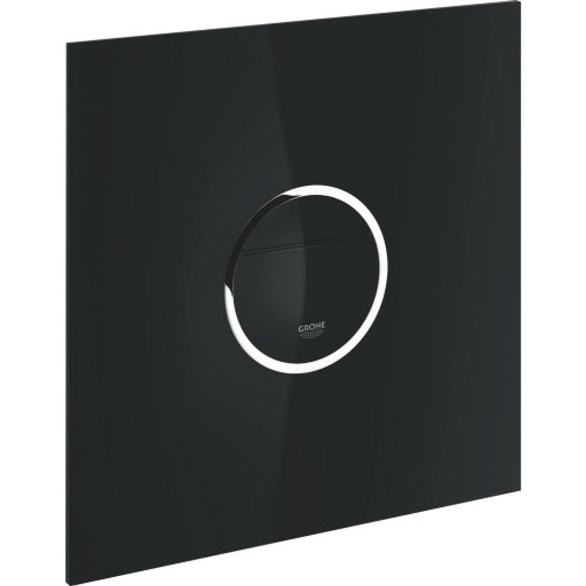 GROHE VERIS Betjeningsplade 200x200mm LED 2skyl glas Velvet blac