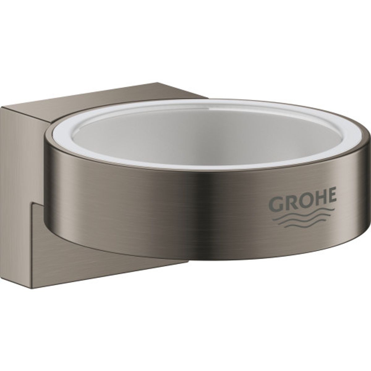 GROHE SELECTION vægholder ø56mm t/glas/disp messing børstet hard