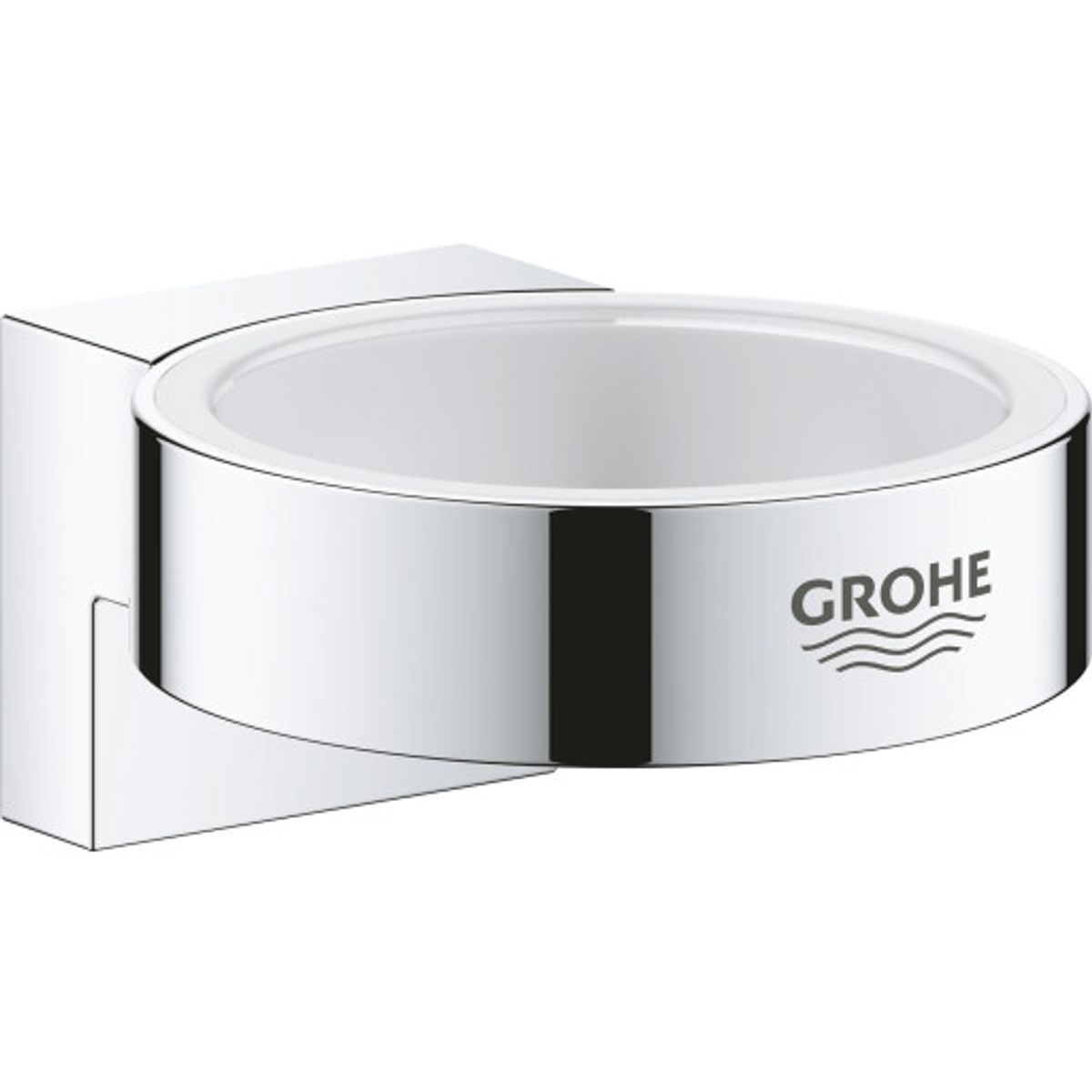 GROHE SELECTION vægholder ø56mm t/glas/disp messing forkr