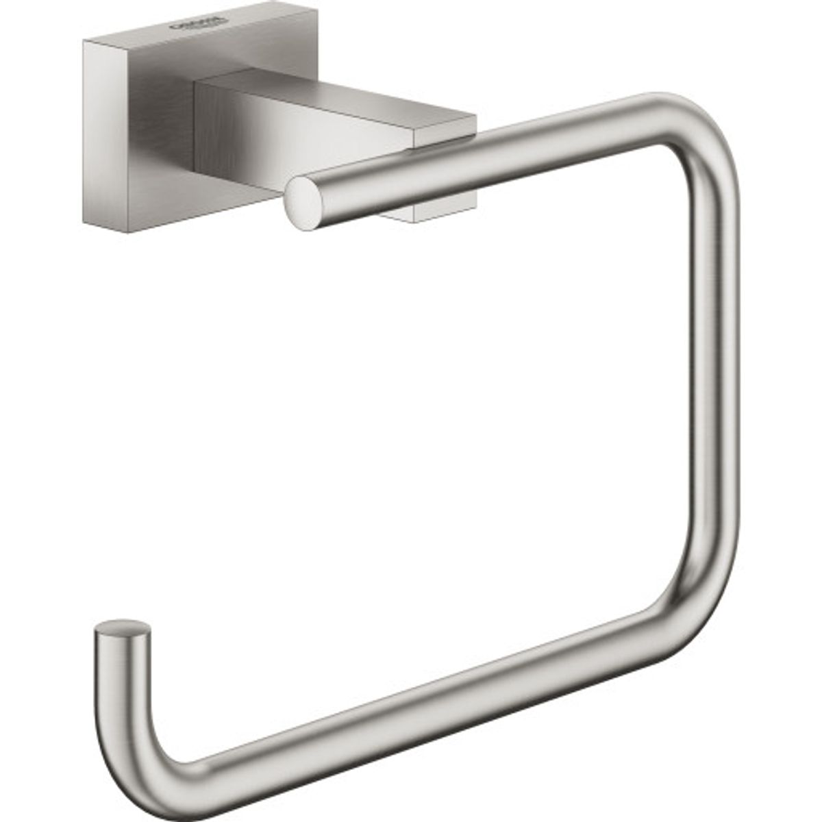 GROHE ESSENTIALS CUBE toiletpapirholder 138x60x98mm u/låg messin