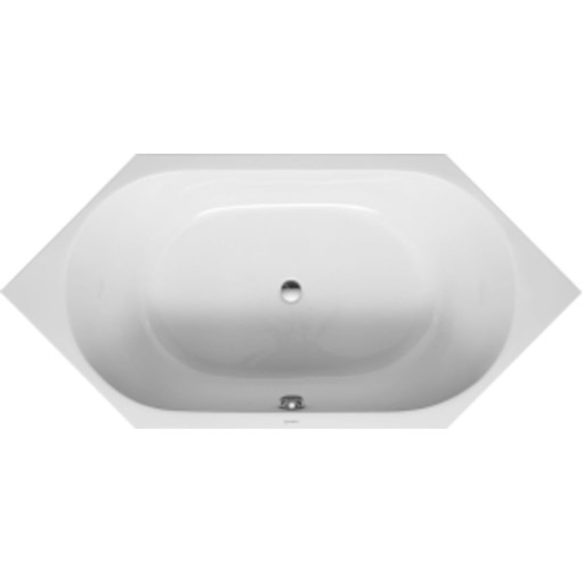 Duravit D-Code badekar, 190x90 cm, hvid