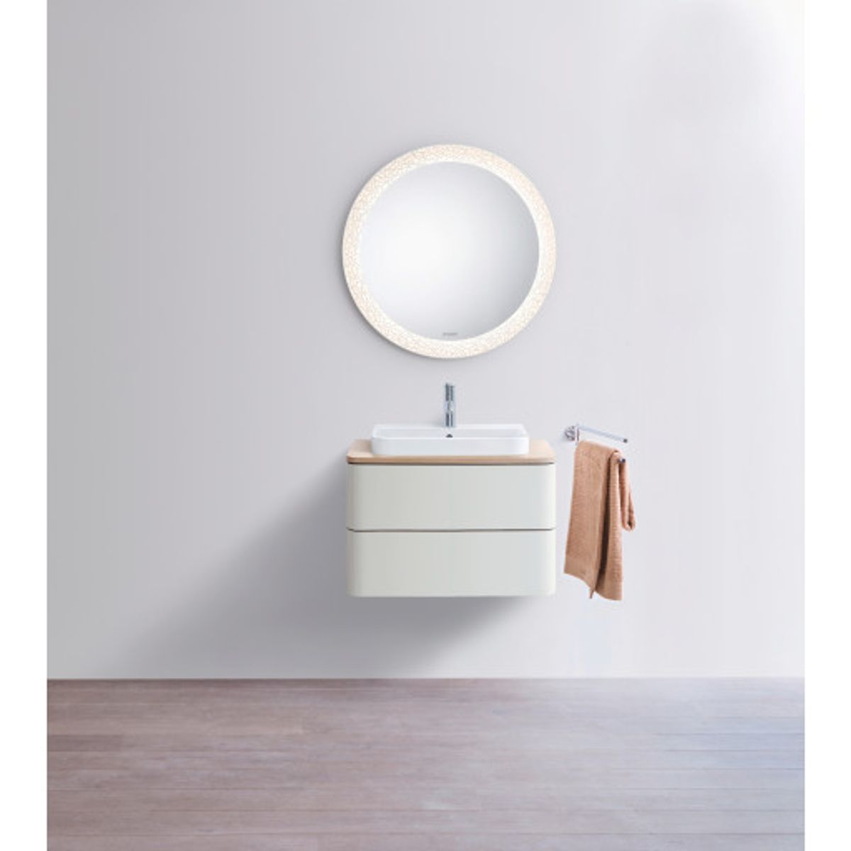 Duravit Starck T håndklædestang, 46,5 cm, krom