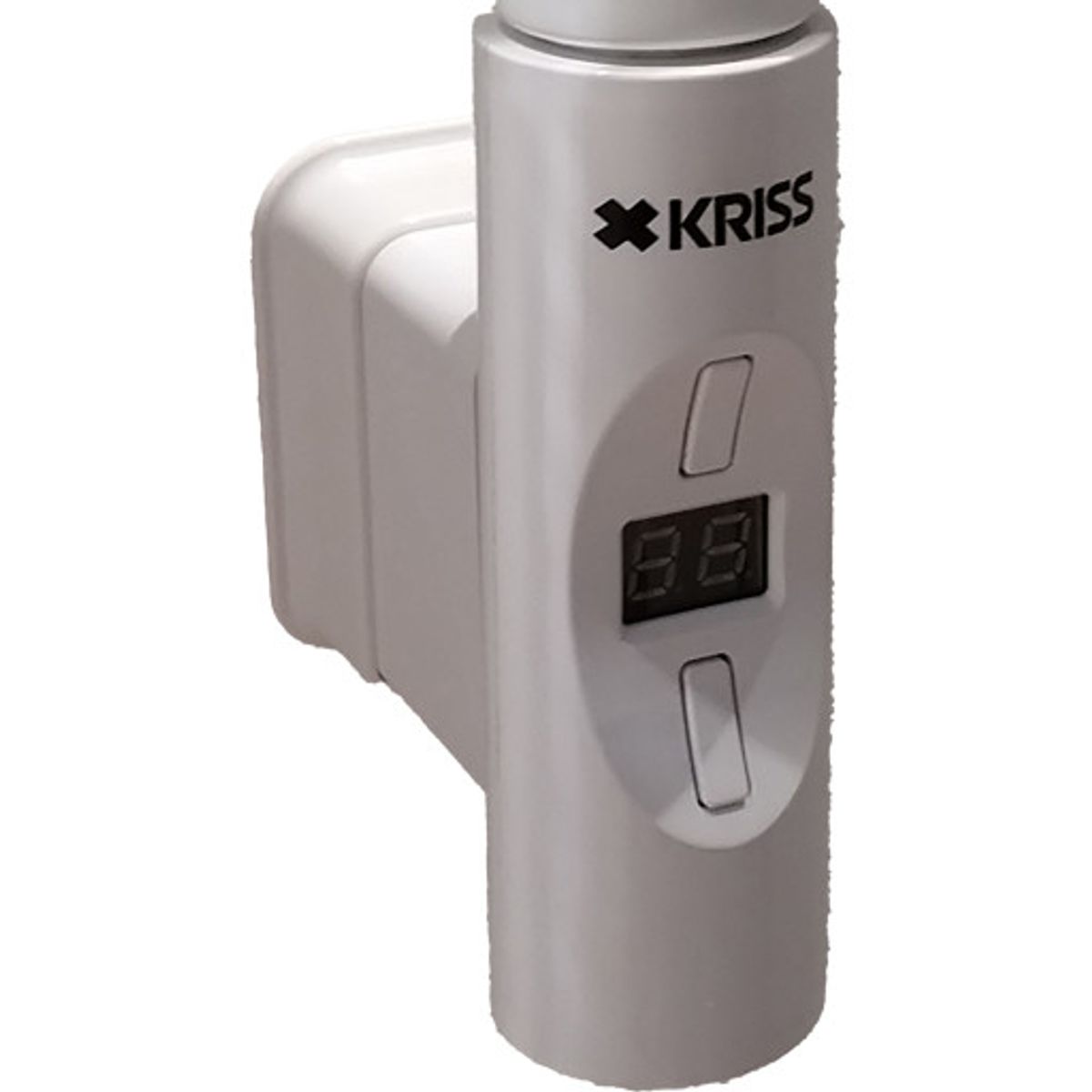 Kriss Nuvo 2 elpatron, 600W, termostat, timer, hvid