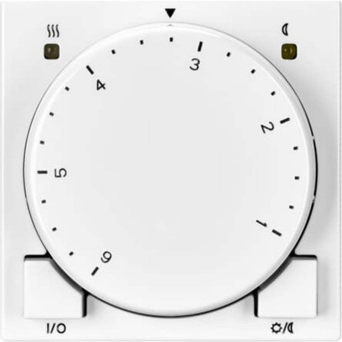 Basic55 Afdækning til gulvv termostat mat hvid 3292B-A10101 97