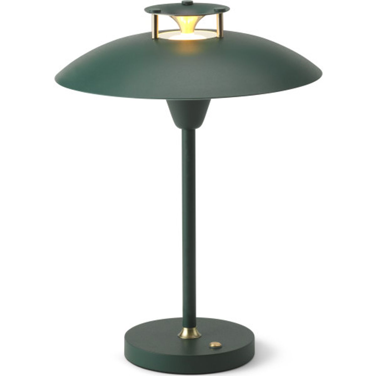 Halo Design Stepp 1-2-3 genopladelig bordlampe, grøn