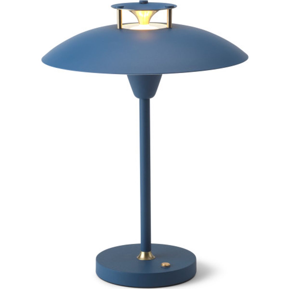 Halo Design Stepp 1-2-3 genopladelig bordlampe, blå