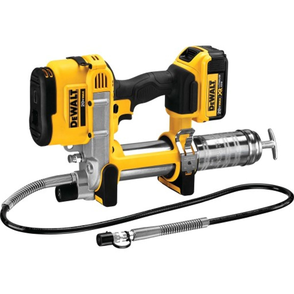 DEWALT 18V fedtsprøjte DCGG571M1-QW, 1x 4Ah XR Li-ion batteri