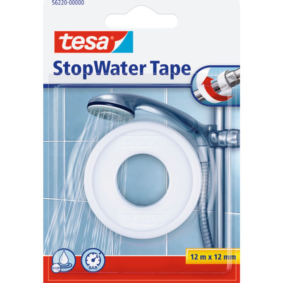 tesa gevindtape StopWater 12 mm x 12 m