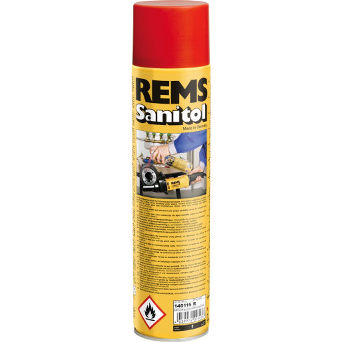 REMS skærevæske, syntetisk, Sanitol, 600 ml, spray