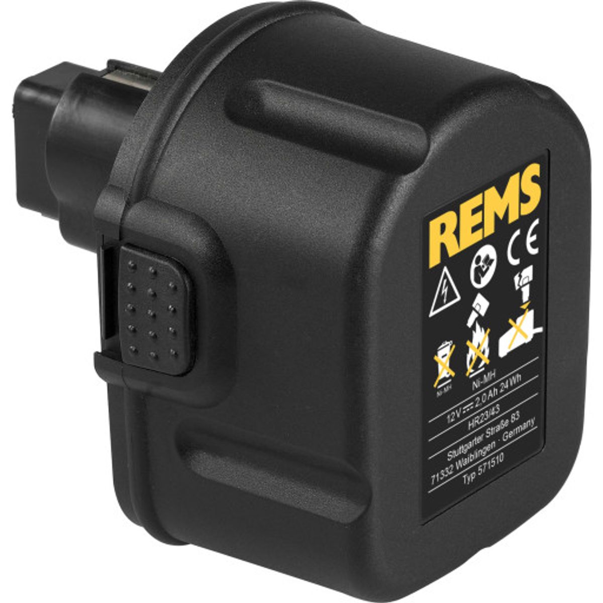 REMS batteri Ni-Mh 12 V 3,0 Ah