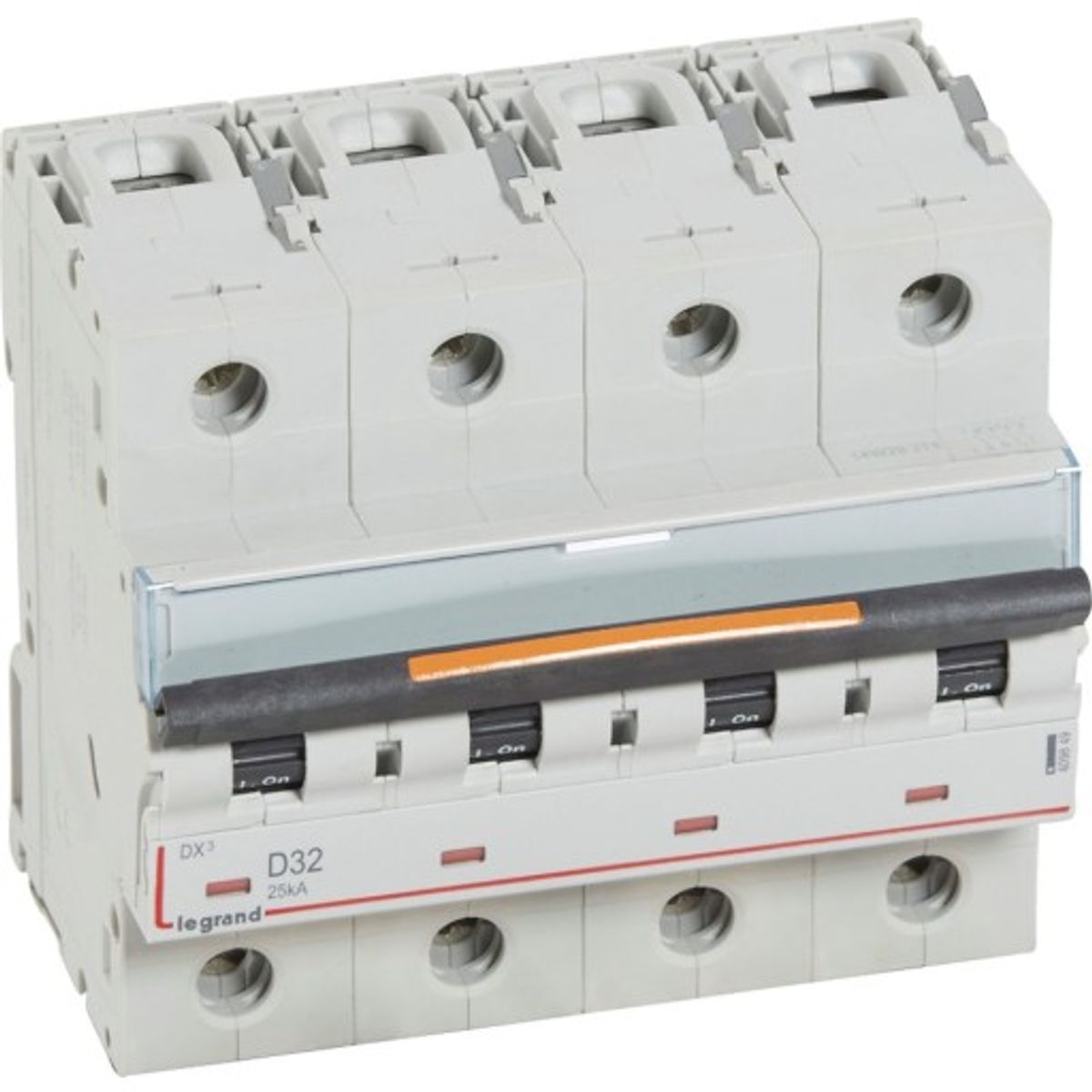 DX3 MCB automatsikring D32 4P 6M 25kA