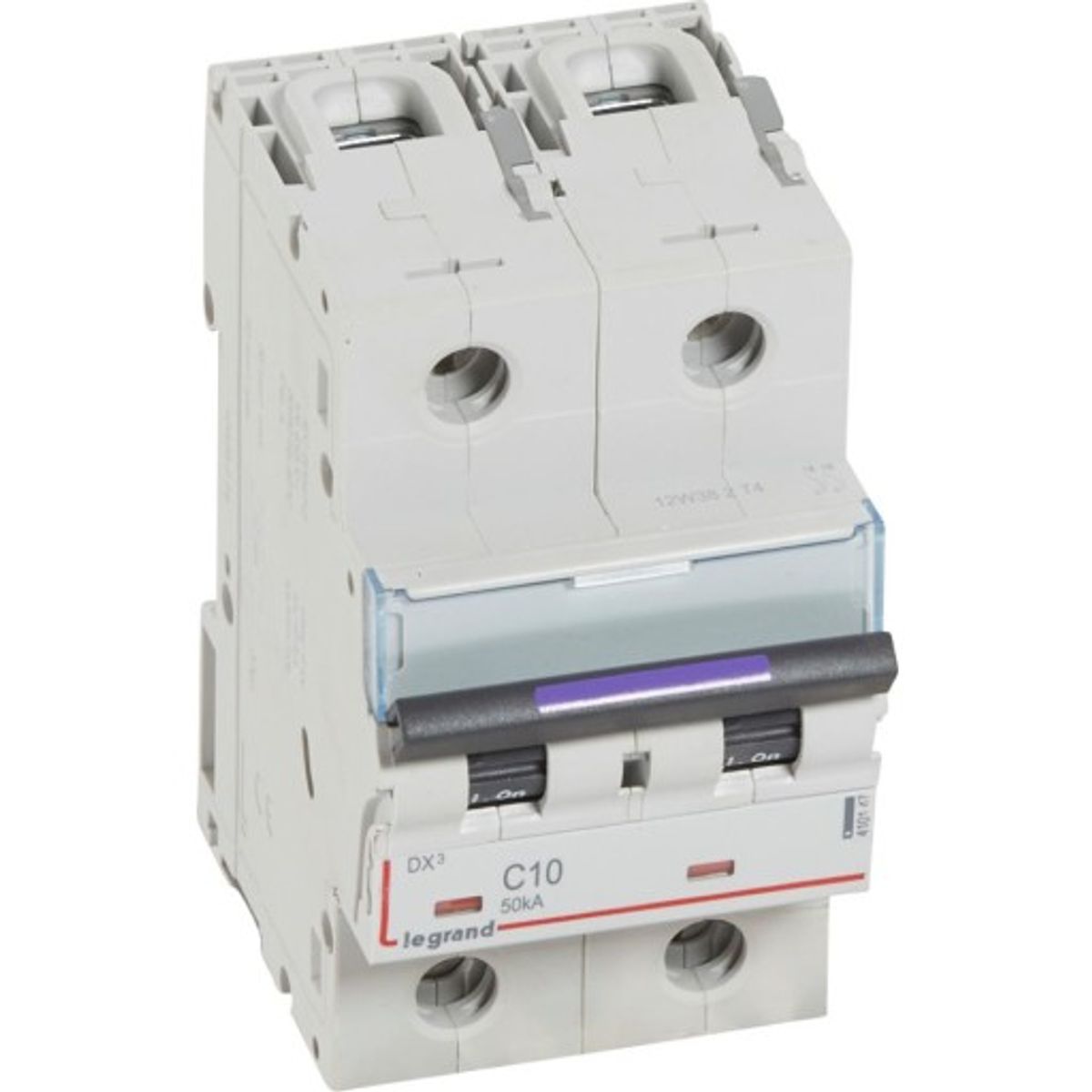 DX3 MCB automatsikring C10 2P 3M 50kA