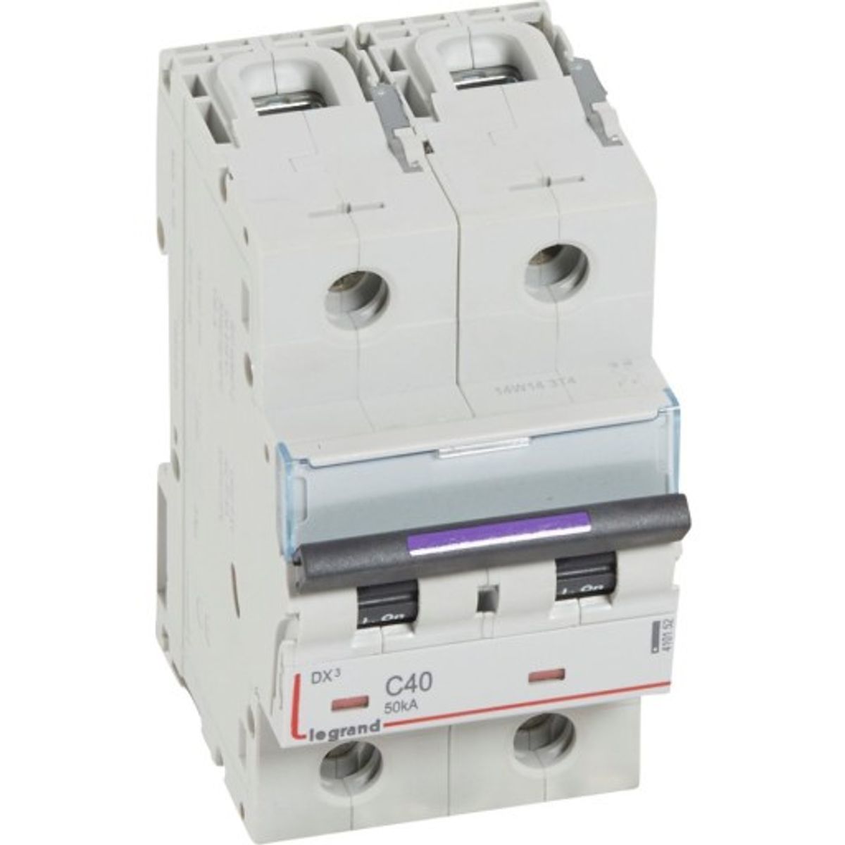 DX3 MCB automatsikring C40 2P 3M 50kA