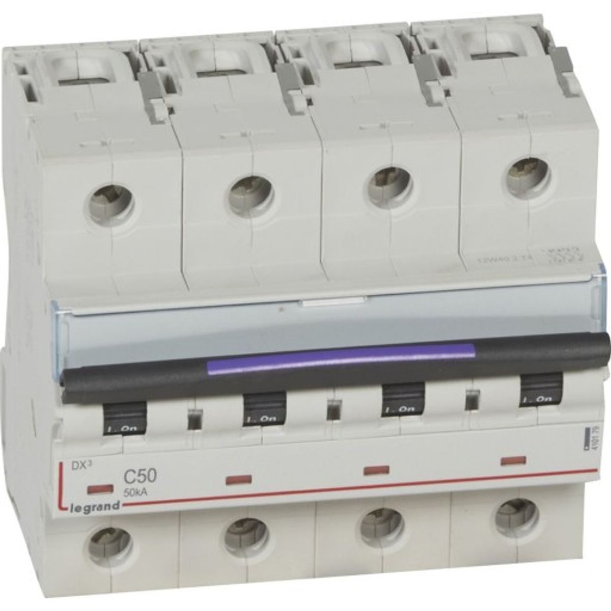 DX3 MCB automatsikring C50 4P 6M 50kA