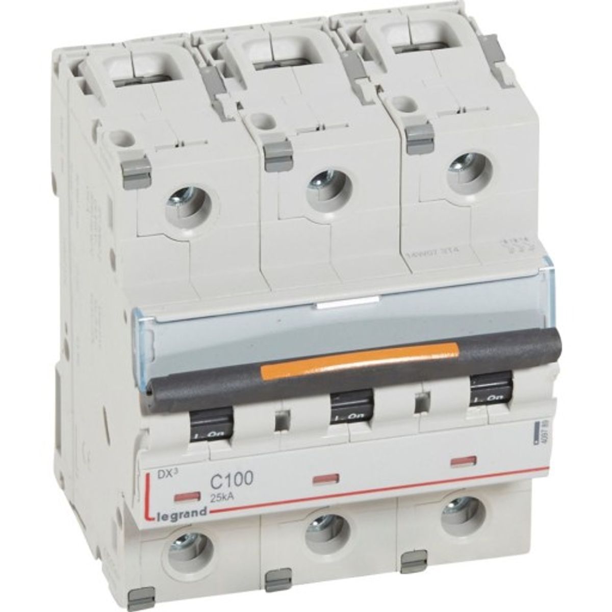 DX3 MCB automatsikring C100 3P 4,5M 25kA