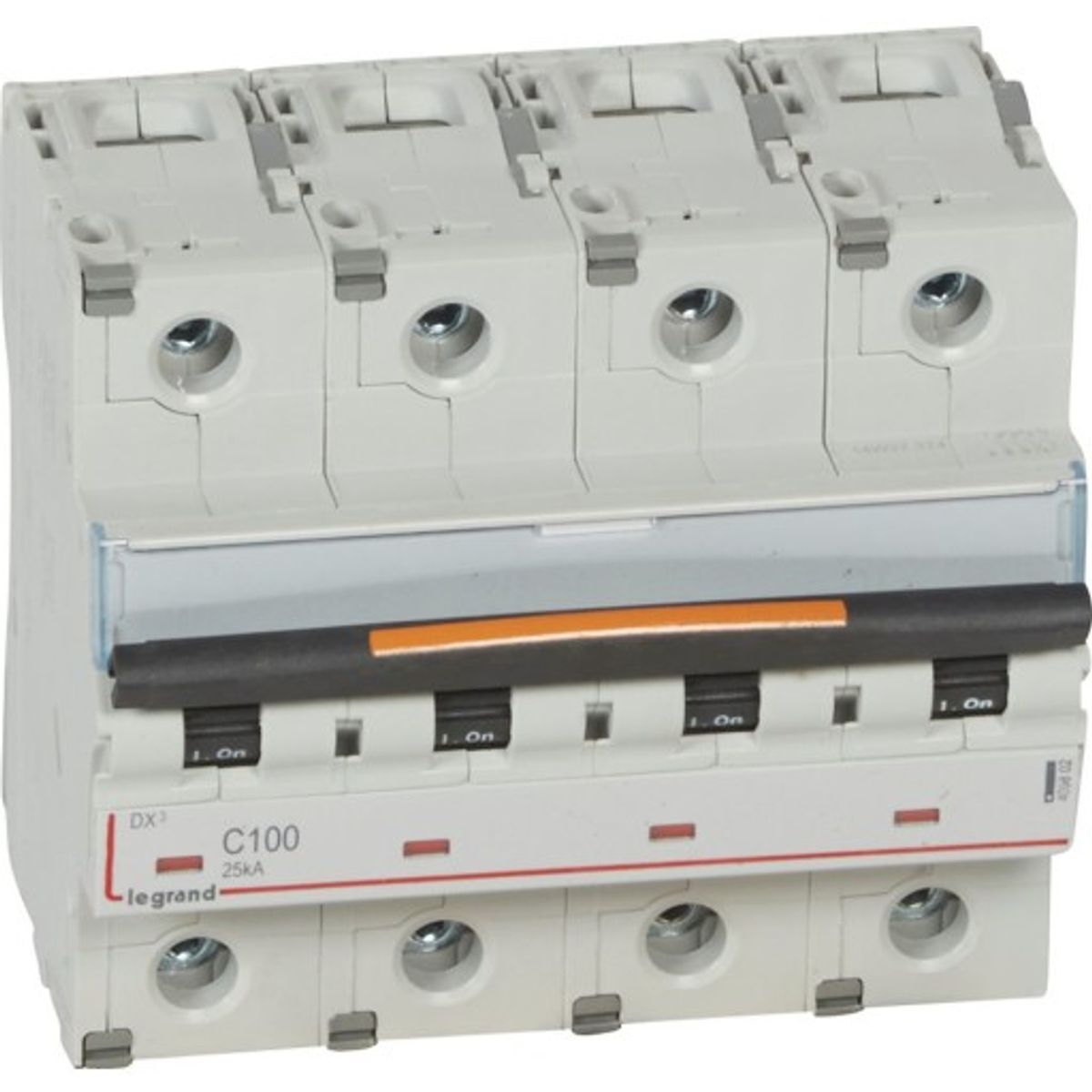 DX3 MCB automatsikring C100 4P 6M 25kA