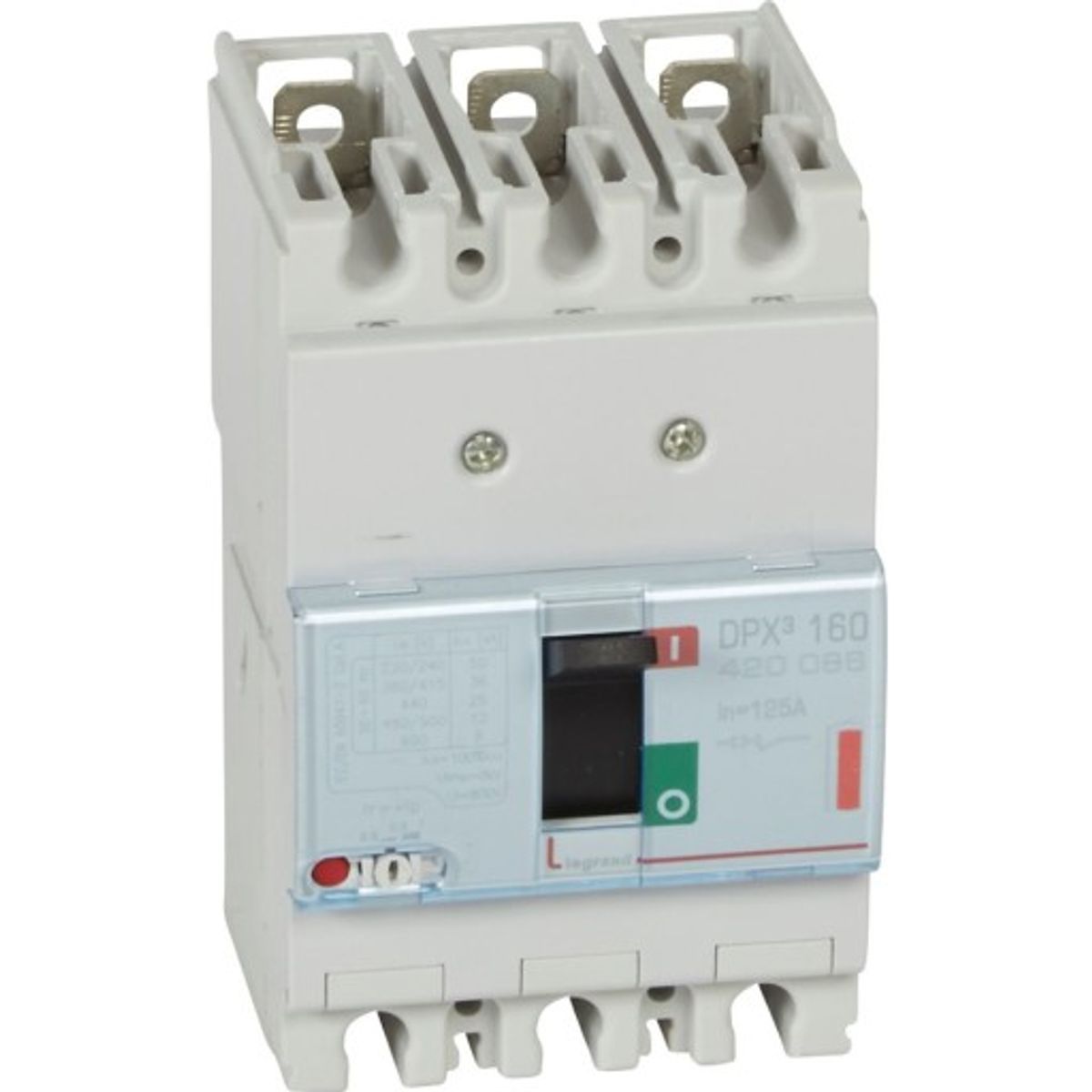 DPX3 160 Maksimalafbryder Termo 3P 125A 36kA