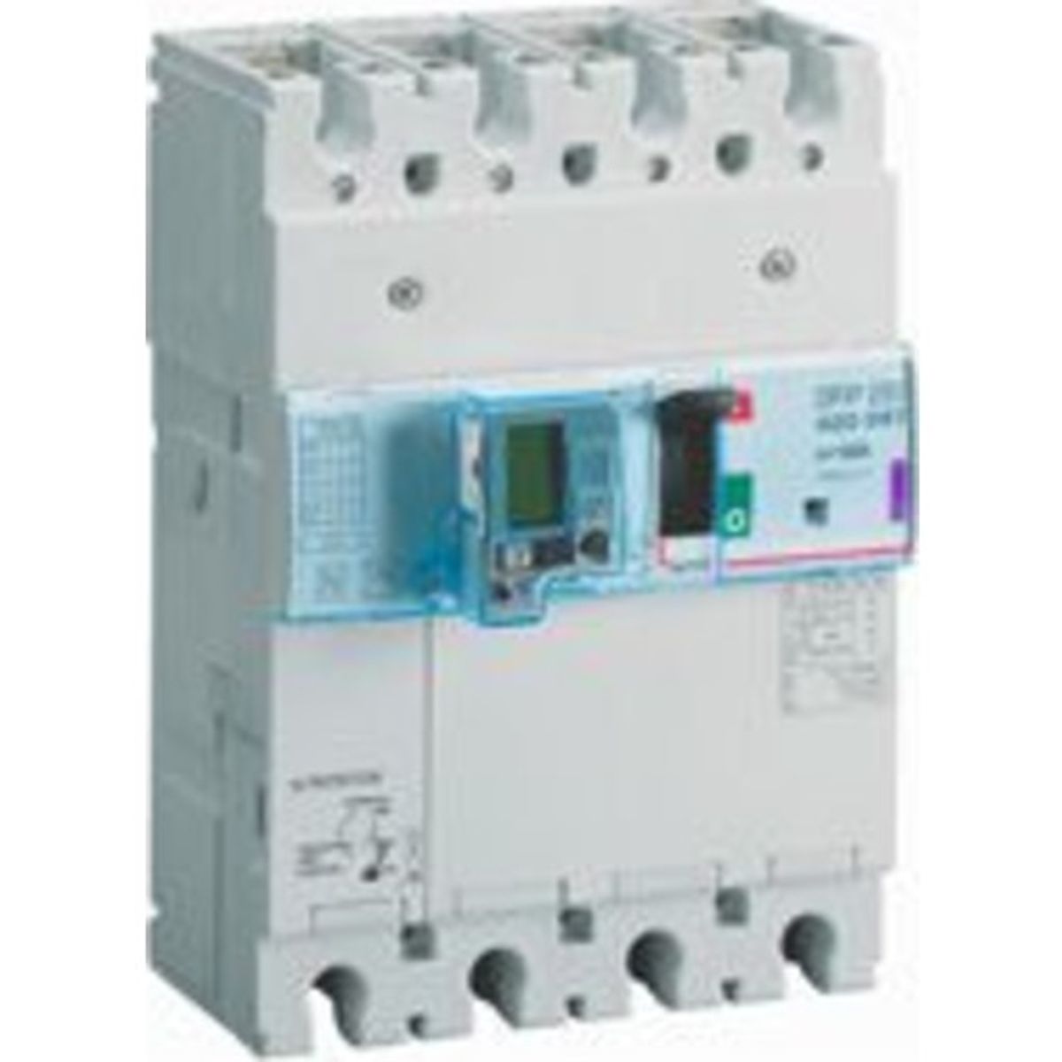 DPX3 250 Maksimalafbryder Termo + Jordfejl 4P 160A 50kA