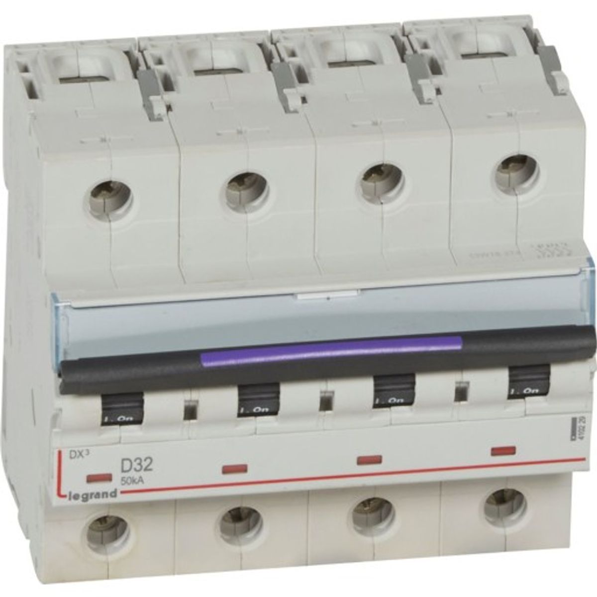 DX3 MCB automatsikring D32 4P 6M 50kA