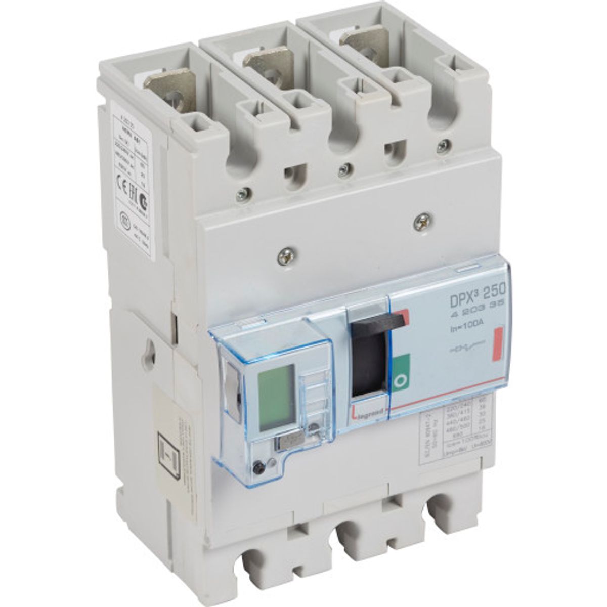 DPX3 250 Maksimalafbryder Elektronisk 3P 100A 36kA