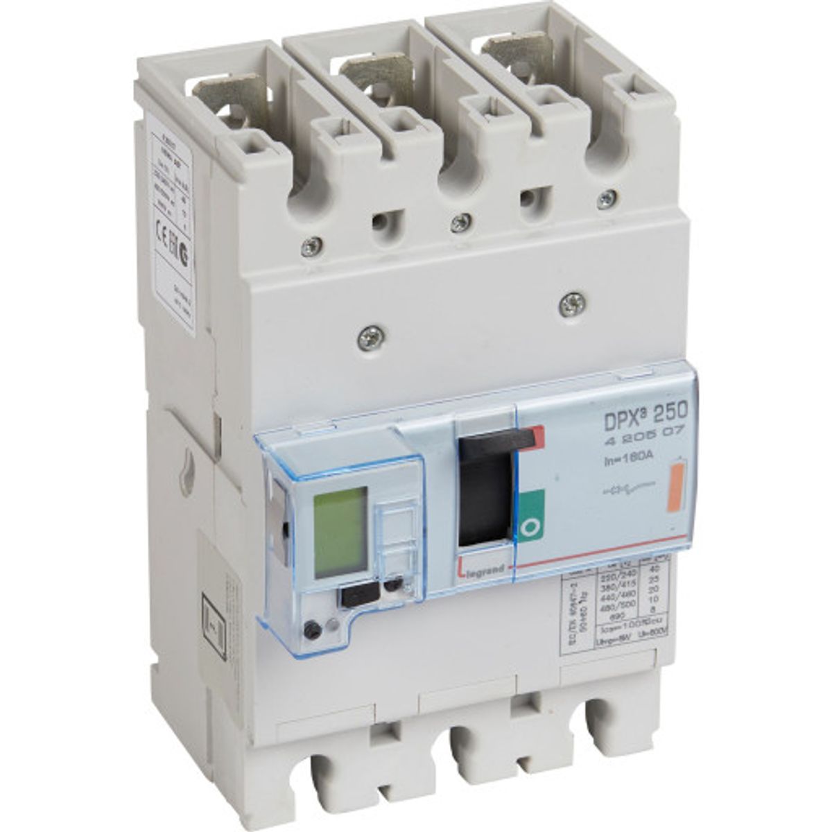 DPX3 250 Maksimalafbryder Elektronisk 3P 160A 25kA