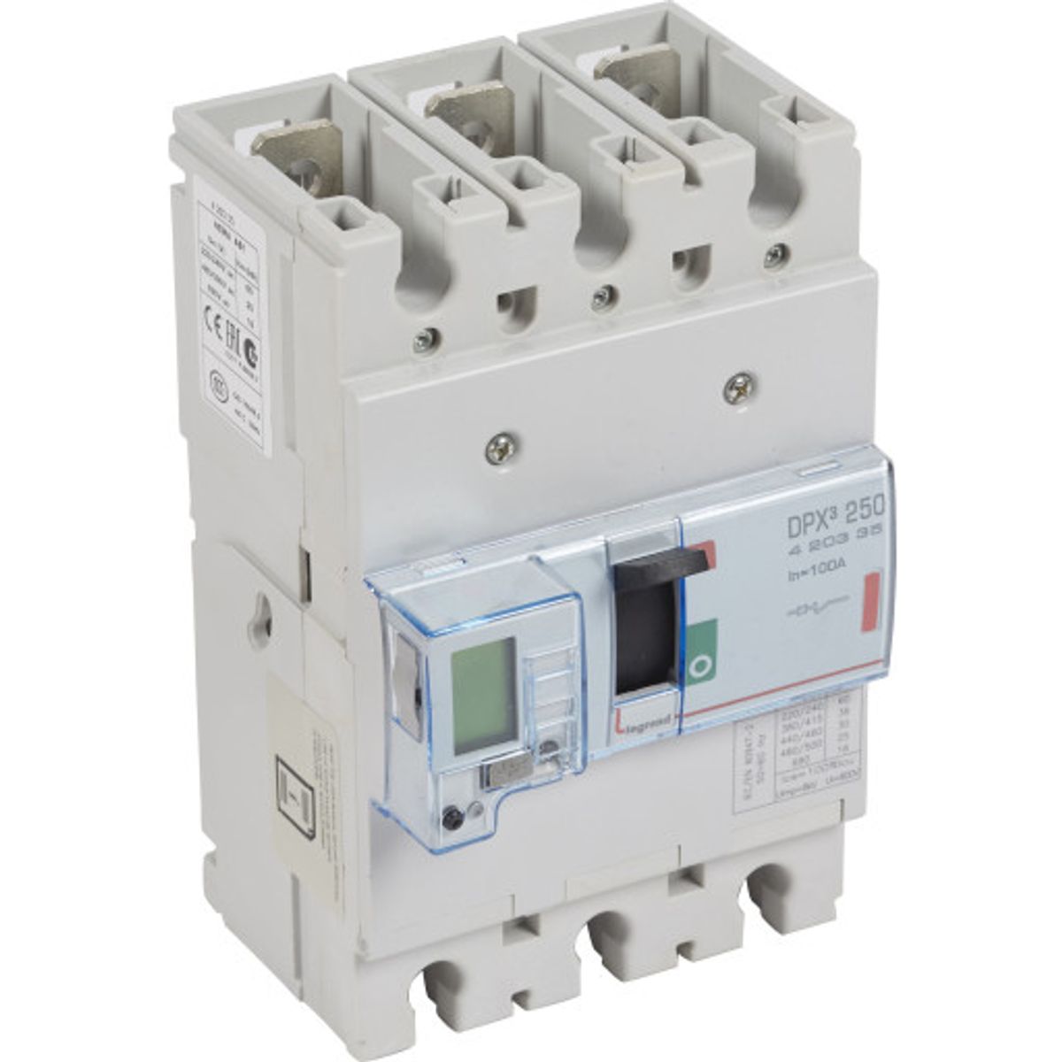 DPX3 250 Maksimalafbryder Elektronisk 3P 100A 36kA