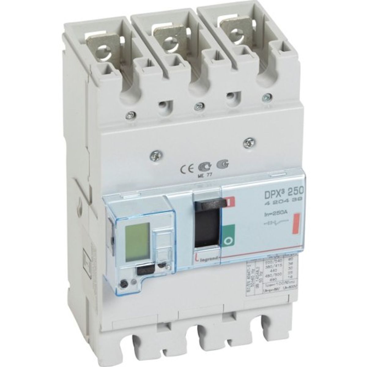 DPX3 250 Maksimalafbryder Elektronisk 3P 250A 36kA